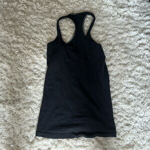 Lululemon black tank top with racerback